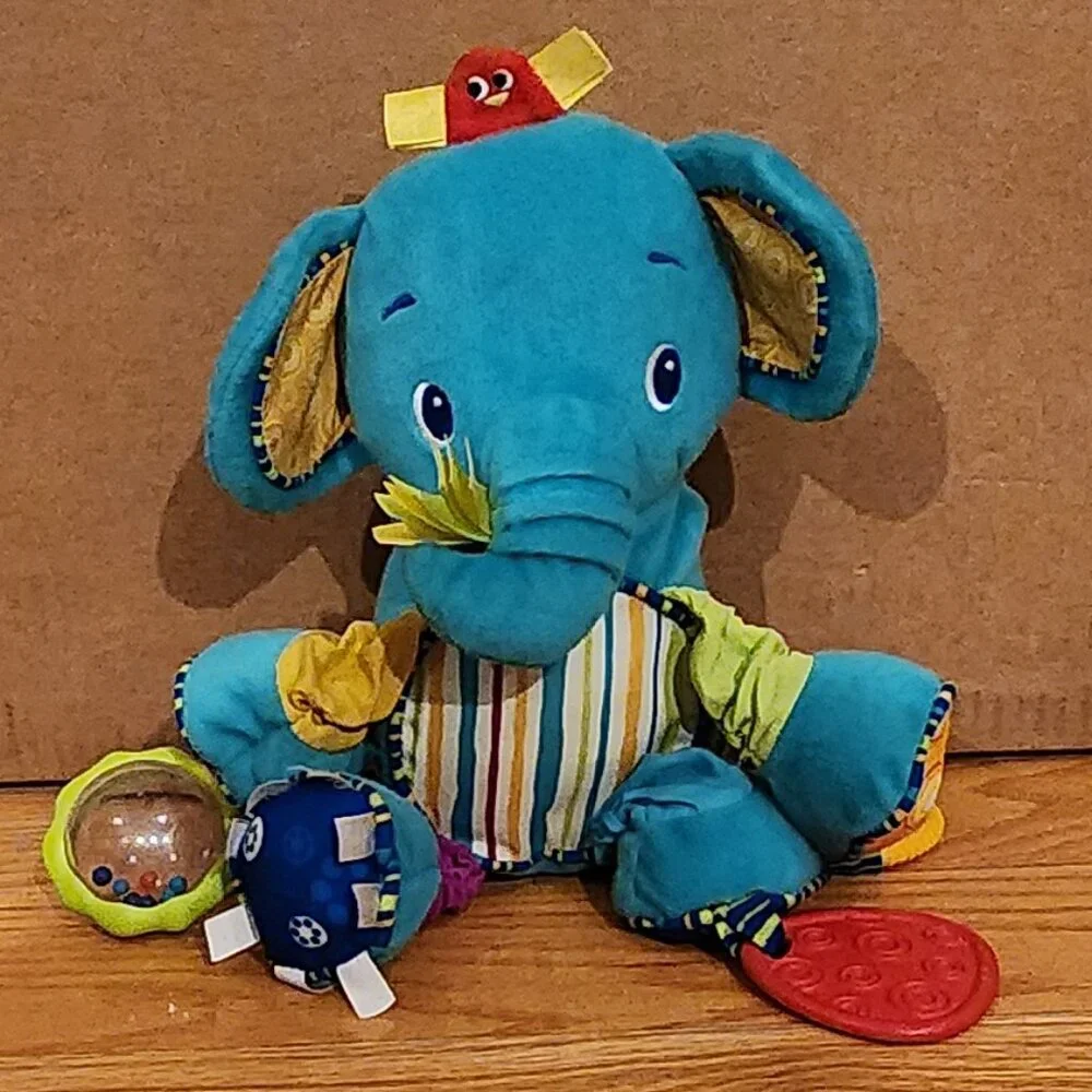 Bright Starts Bunch-O-Fun Plush Elephant Toy